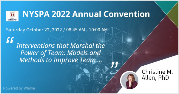 NYSPA 2022 Virtual Convention - Chris Allen Session